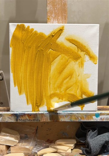 لوحات رسم فنية بألوان أكريليك