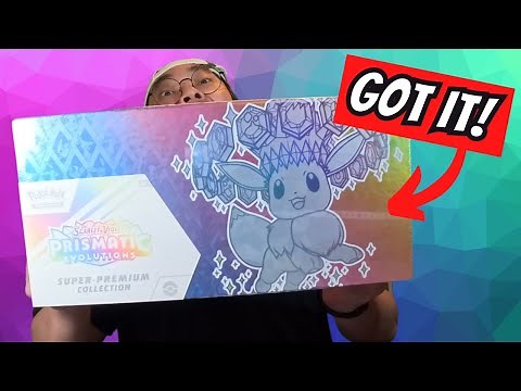 What’s Inside The Prismatic Evolutions Super Premium Collection?
