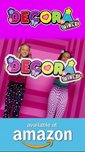 Style, Sticker, Shine! Decora Girlz Let You Create Your Own Colorful Fashions! Shop on Amazon Now! | Decora Girlz
