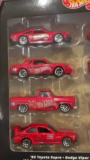 ¡El Hot Wheels 80 Aniversario en ROJO es increíble! ❤️🔥 #Shorts