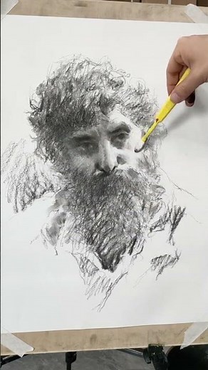 How to Draw Realistic Portrait #drawing #hyperrealism #hyperrealasticsketch #portraitdrawing