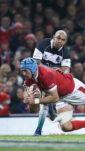 🏴󠁧󠁢󠁷󠁬󠁳󠁿 Cymru vs Y Barbariaid ⚫️ 💨 The best Welsh tries from 2019! 🎟️ Link in bio #WelshRugby | The Welsh Rugby Union