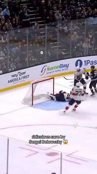 Sergei Bobrovsky's Ridiculous Save Stuns NHL Fans