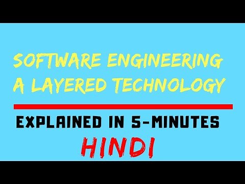 Software Engineering A Layered Technology \n(SEPM) (HINDI)