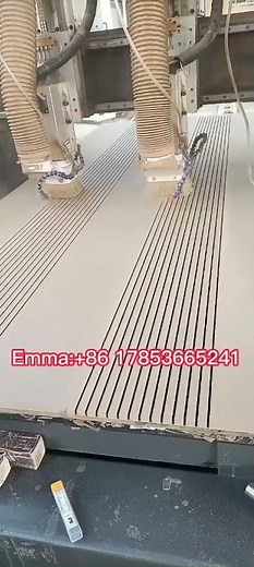 Flexible mdf panel production process