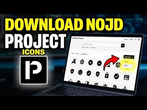 How to download SVG icons from The Noun Project - Complete Guide