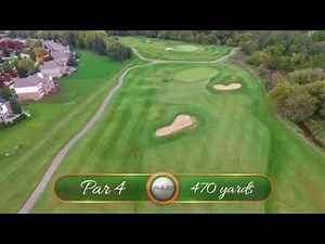 Pheasant Run Golf Course Overview: Hole 22