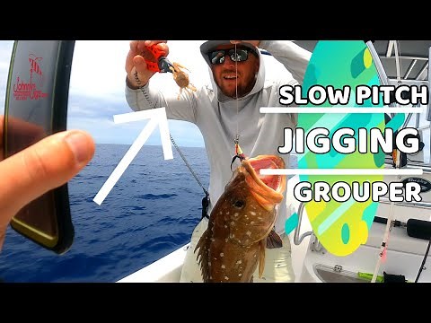 How To Target Groupers Slow Pitch Jigging | Port St. Lucie | Offshore Fishing