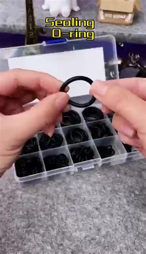 Factory Manufactured Custom Size Black NBR Assortment O-Ring Repair Kit with Cutting & Welding Services for Industrial Use