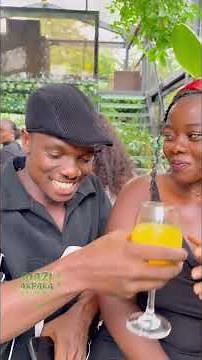 Kiss in the restaurant