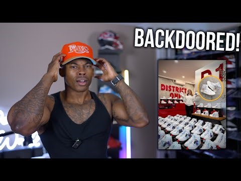 😳 BACKDOOR ALERT?! VIRGIL ABLOH JORDAN 1 STOCK GONE BEFORE RELEASE!