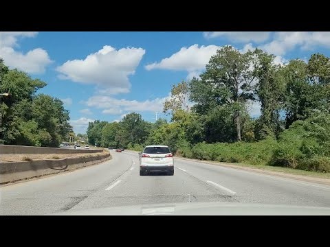 Driving MD-295 from Linthicum Heights to Baltimore Inner Harbor | Real-Time City Arrival Experience