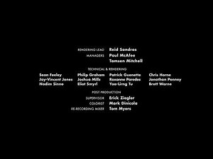 Disney/Pixar Animation Studios (2003/2012) Closing Finding Nemo