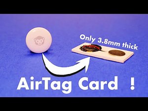 I turned an Airtag into a card for wallets!