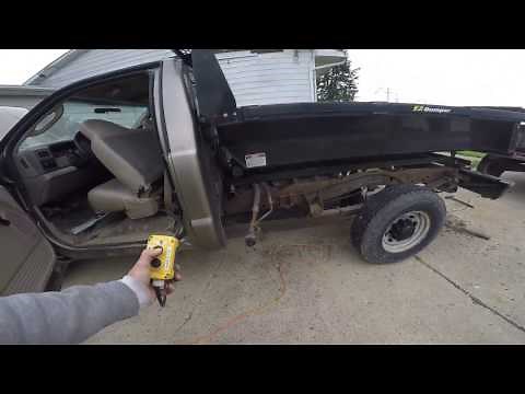 How to Put an Easy Dumper on a F-250 Super Duty Part 2
