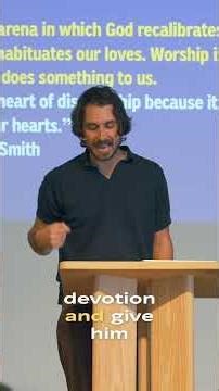 Is Jesus Your Life's Center? Start With Worship #shorts