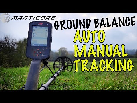 Minelab Manticore HOW TO Ground Balance methods