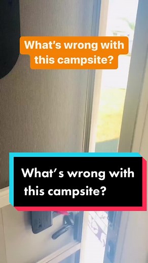 What’s wrong with this picture? This was one of the nicest campgrounds we have ever stayed. It was located on a lake. All the sites on the water were pull-ins for very nice Class As. They were not meant for our 5th wheel. All the hookups are on the opposite side. First time for us that we had to run our sewage, water, and electric under the RV. But totally worth it for this beautiful water front site. Have you been to a campground this bougie? #rv #rvtok #rvtiktok #rvtravels #rvcamping #bouigie 