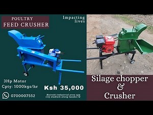 SILAGE CHOPPER AND POULTRY FEEDS CRUSHER| multi purpose animal feeds making machine Kenya 0700007552