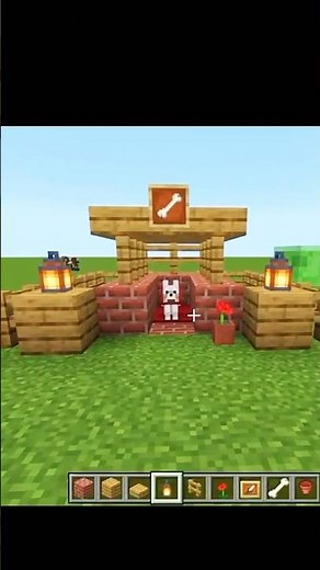 Build An Easy DOG HOUSE in Minecraft!