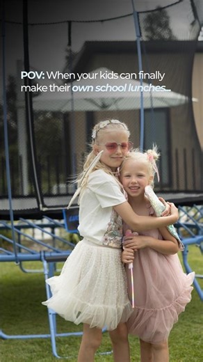 Any other parents consider this the BEST parenting win? 🙌 Less morning chaos, more independence (and maybe even a hot coffee enjoyed in peace? 😉). Here’s to all the small wins 😍 #parentingwin #backtoschoolmums #backtoschool | Springfree Trampoline NZ