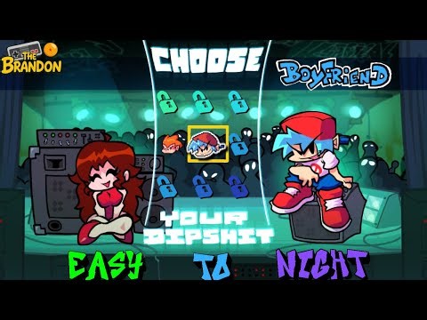 DE LO MAS FÁCIL A LO MAS DIFÍCIL CON BOYFRIEND || FRIDAY NIGHT FUNKIN (FNF)