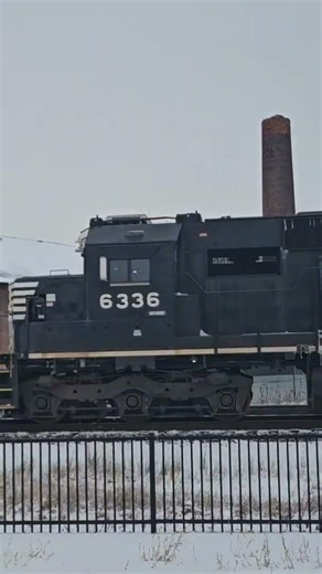 Those Norfolk Southern Locomotives Were Working HARD Pulling Those Loaded Steel Cars!!!!