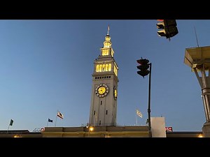 Ferry Building Clock Chimes 8pm
