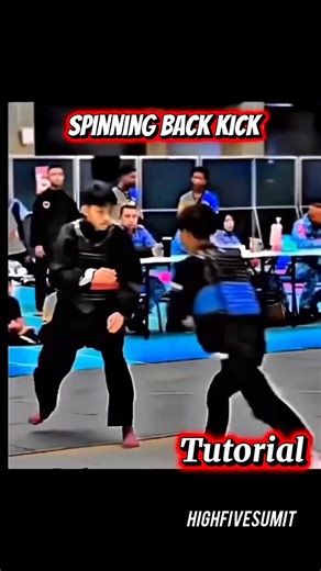 Learn Back Thrust Deadly Knockout Silat Kick Easily ☯️💥#shorts #silat #martialarts