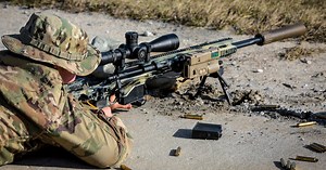 'A milestone': First woman completes Army sniper course