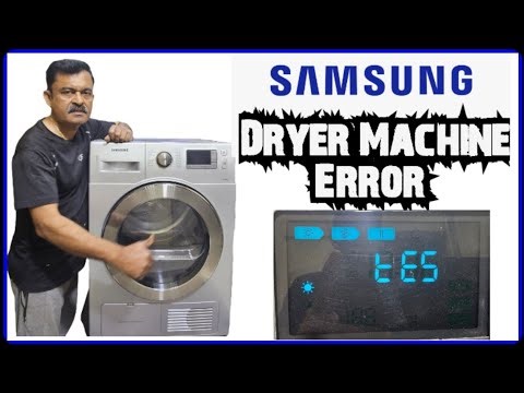 "Samsung Dryer tE5 Error Fixed 🔥 Thermistor Change"