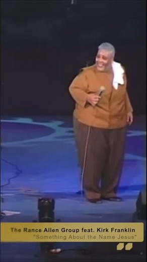 The Rance Allen Group feat Kirk Franklin "Something About the Name Jesus"