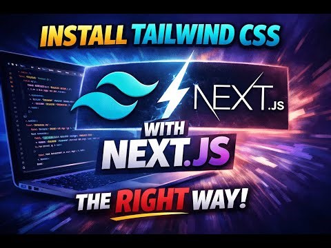 How to Install TailwindCSS inside Next.js the right way