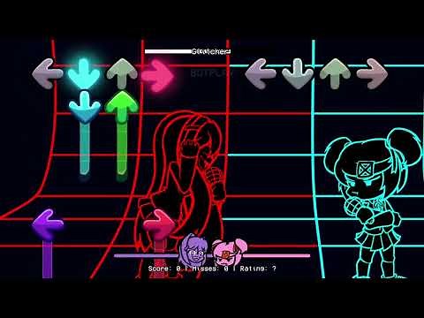 [FNF Mod] Glitcher but Everyone Sings It (Glitcherを色々なキャラに歌わせてみた)