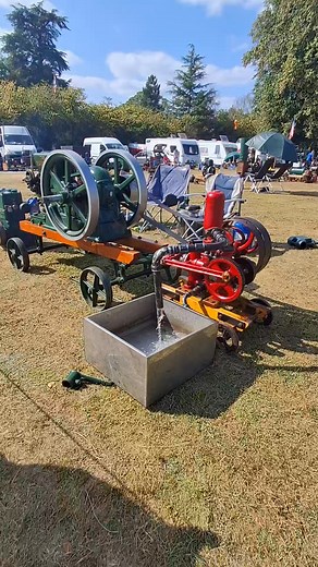 460K views · 4.9K reactions | Bamford open crank engine and pump seen at Astle Park Traction Engine Rally. https://vintageengineenthusiast.com/ The all new online publication powered by the enthusiasts themselves!! Be sure to follow the page and keep up to date with what's happening.#vintageengineenthusiast | Vintage Engine Enthusiast | Facebook