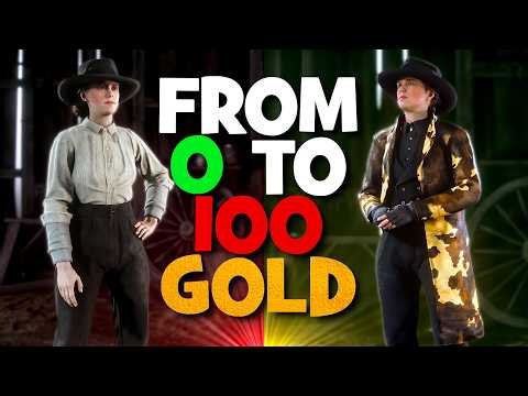 From ZERO to 100 Gold in Red Dead Online