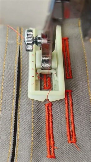 Sewing buttonhole pattern #sewing