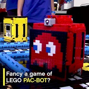 718K views · 13K reactions | Celebrating this year's #GeekPrideDay with a real-life version of the iconic arcade game, made completely out of LEGO bricks!  Well done, Seshan Brothers  | LEGO | Facebook