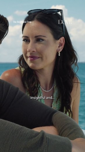 Does that… count as negging? Who will fall first when mistaken identity sparks unexpected love in THE BOYFRIEND TRAP. Starring Ansley Gordon and Garrett Watson – you can now stream this love mix-up on Dove! | Dove Channel