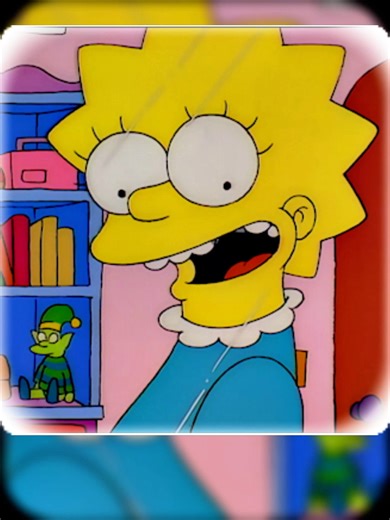 Lisa's Homework Struggles in The Simpsons