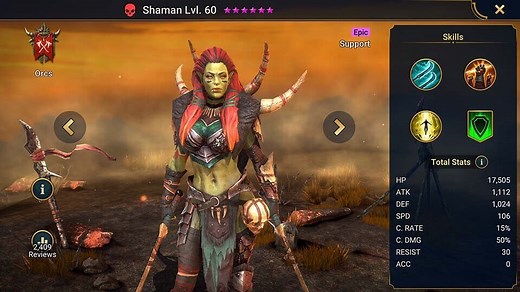 Shaman - HellHades - Raid Shadow Legends