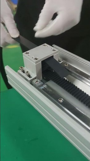 Short stroke synchronous belt linear slide, light load and high speed