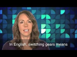 English in a Minute: Switch Gears
