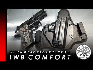 IWB Comfort & CCW Carry Quality | Alien Gear Cloak Tuck Holster 3.5 | Concealed, Secure, Breathable