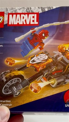 LEGO UNBOXING: SPIDER-MAN VS GHOST RIDER!!! #marvel #lego #legominifigures #spiderman #toysreview
