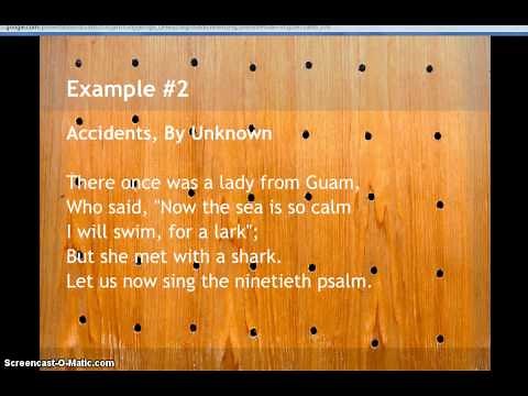 Examples of Limerick Poems