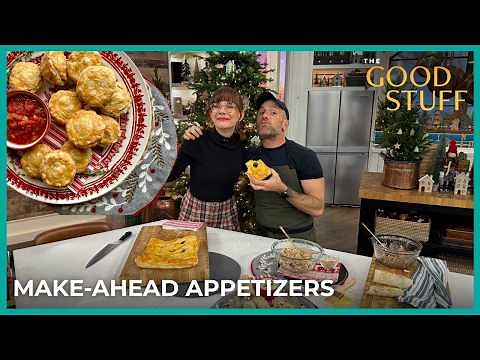 Make-Ahead Appetizers for Your Holiday Parties | The Good Stuff with Mary Berg