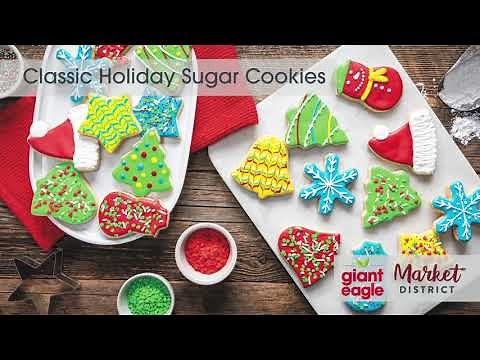 Classic Holiday Sugar Cookies Recipe