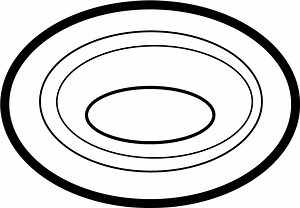 Sloan E205288 Flushmate Tank to Bowl Gasket