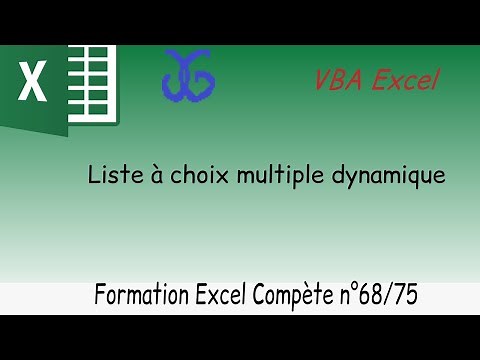 68/75 – Liste à choix multiple dynamique